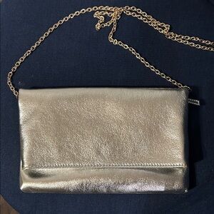 Elegant Silver Chain Shoulder Bag